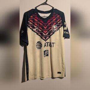 Nike vapor Max authentic Club America futbol jersey